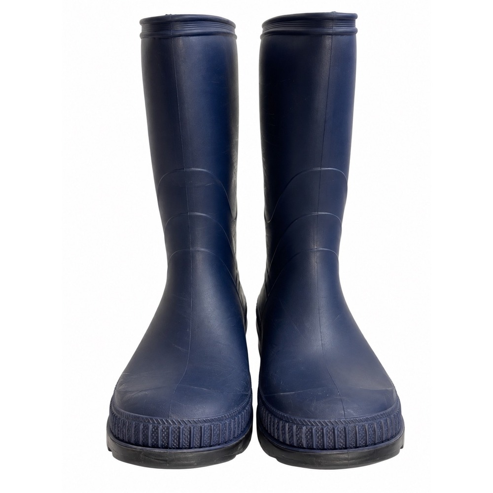 Kamik Navy Blue Rubber Rain Boots Waterproof Tall Wellies Women 6 US 4 UK 37 EU